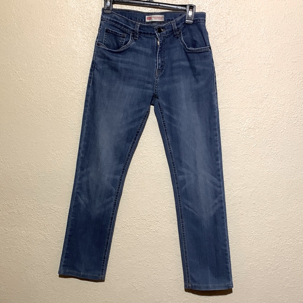 Levi's Denim Jeans Pants Blue 511 Performance Slim Size 28🌀